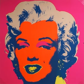 Andy Warhol (1928-1987) Screen print in color
