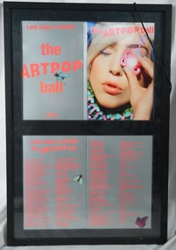 Art Pop Hardcover Book Jacket Framed and Pass