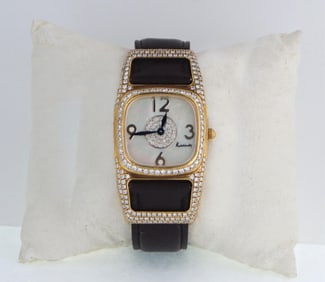 18kt Gold Kutchinski London Diamond watch