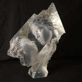 Michael Wilkinson Acrylic sculpture - 'Lovers'