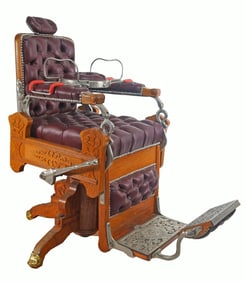 Antique Koken American Barber chair ca. 1880