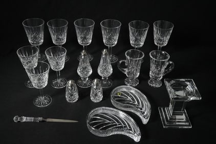 Waterford Lismore Crystal - 20 pieces
