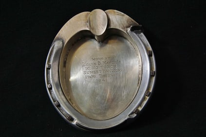 Louis Mayer's Sunset Handicap 1941 sterling trophy