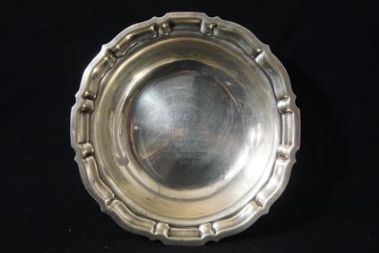 1939 Greenwich Kennel Club sterling Trophy Bowl