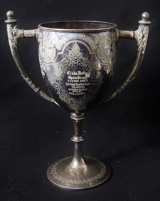 Willie Shoemaker Horse Racing trophy cup