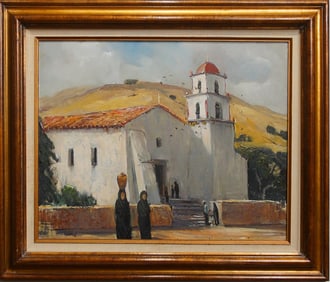 Douglas Shively 16" x 20" OB Ventura Mission