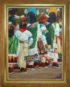 Mike Desatnik (American, born 1943) Oil on Board