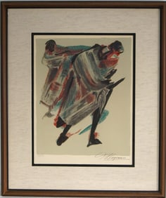 David Alfaro Siqueiros (1896-1974) Lithograph