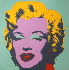 Andy Warhol (1928-1987) Screen print in color