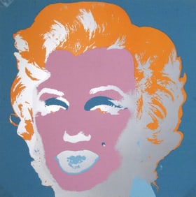 Andy Warhol (1928-1987) Screen print in color