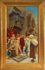 Fabio Fabbi (1861-1946) oil on canvas
