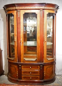 Italian Neo-Classic figured China Cabinet