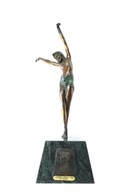 After Demetre Chiparus Bronze "Ramese Entertainer"