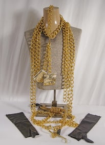 Collection of Lady Gaga Screen used chains & props