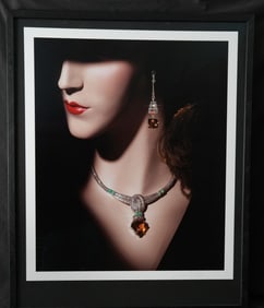 Neal Barr Large Format 1920's Fashion Photograph