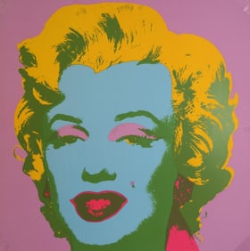 Andy Warhol (1928-1987) Screen print in color