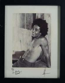 Arthur Gorson Bob Marley A/P signed photograph