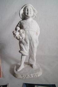 Original Statue "Sunkist Girl" with documentation