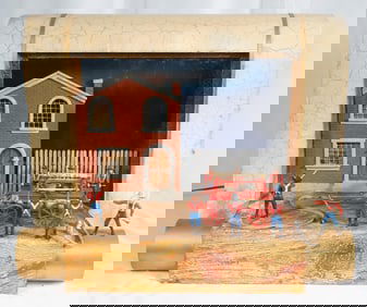 Baranger Motion No. 36 Firemen Automaton 1939