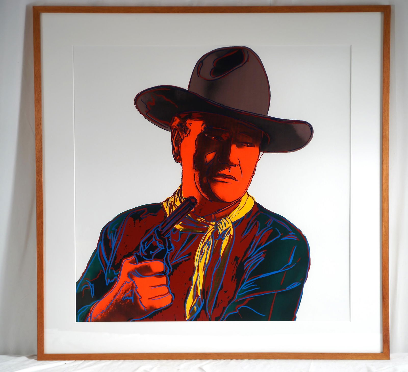 Andy Warhol 1986 Screen Print - John Wayne