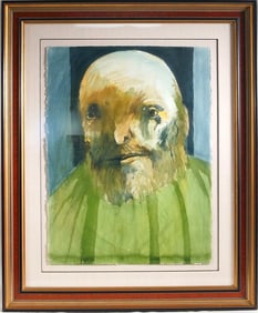 Leonard Baskin Portrait "Caspar Freidrich"