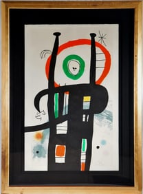 JOAN MIRÓ (1893-1983) Le Grand Ordinateur 1969