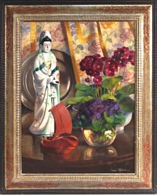 Emil Carlsen (1848-1932) Oil on Canvas