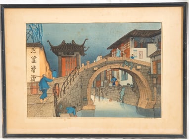 Elizabeth Keith (1887 - 1956) Woodblock Print