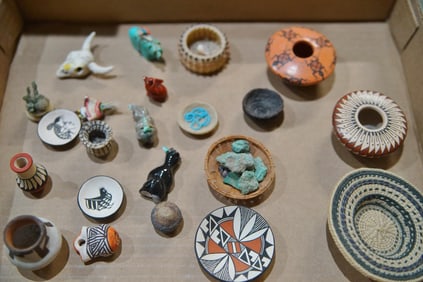 Collection of Native American miniatures
