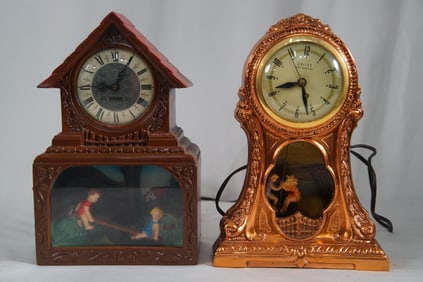 Two Vintage Motion clocks