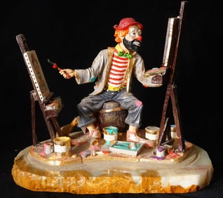 Ron Lee Bronze - Clown 1990
