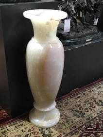 Brazilian Banded Onyx tall urn