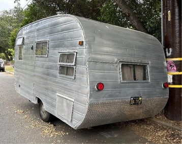 Vintage 1955 Jewel 19' Camper
