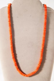 Navajo Natural Coral Necklace
