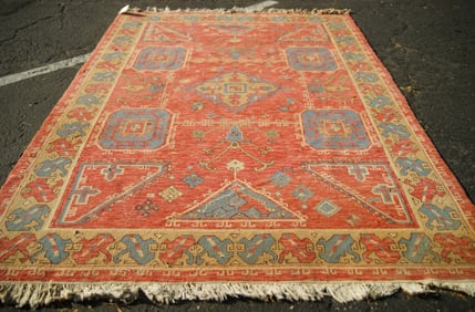 Antique Oushak Turkish Rug