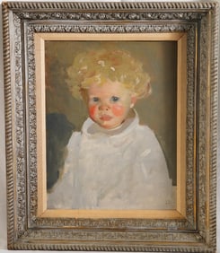 Attributed to George Bellows (1882-1925) Oil