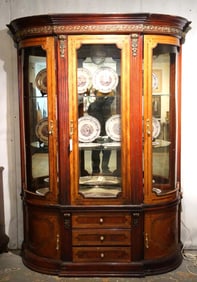 Italian Neo-Classic figured China Cabinet