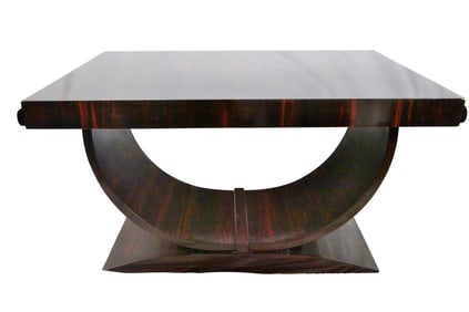 Art Deco Madagascar Ebony Table