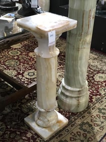 Brazilian Banded Onyx Column Pedestal