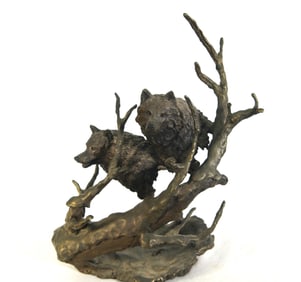 Mark Hopkin "Phantoms of the Forest" Bronze
