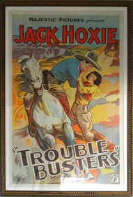 Trouble Busters Vintage Movie Poster