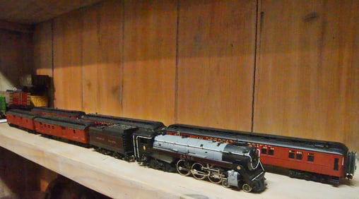 7 Japanese Tenshodo Toy Trains HO scale