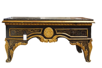 Italian Rococo style marble top 2 dr chest