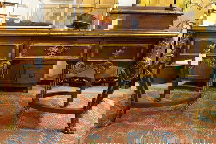 French style bureau plat writing desk