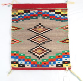 Small Navajo Sampler Weaving