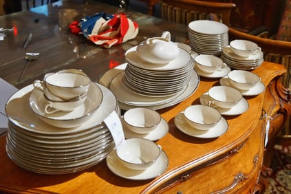 Gladding McBean & Co. Franciscan china set