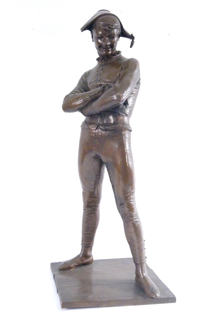 René Saint-Marceaux (1845–1915) Harlequin bronze (1 of 17)