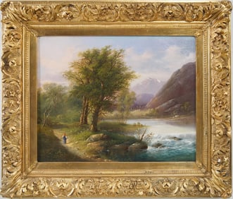 Mikhail Konstantinovich Klodt (1832-1902) Painting
