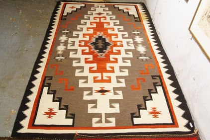 Navajo weaving 96 x 60"