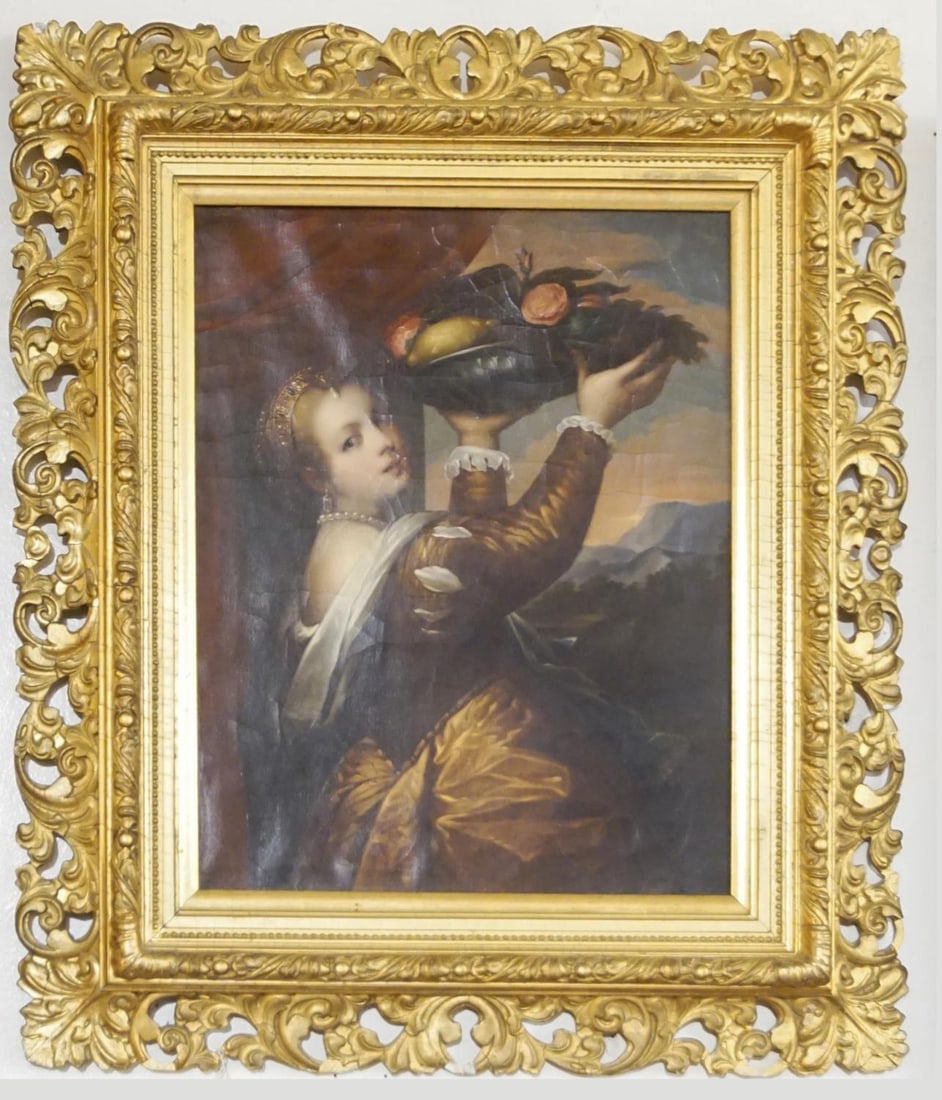 An 18th Century Portrait of a European Girl (1 of 2)